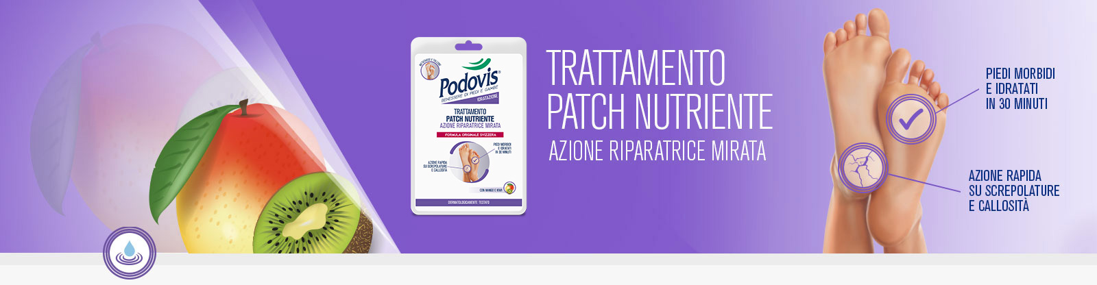 Podovis trattamenteo patch nutriente