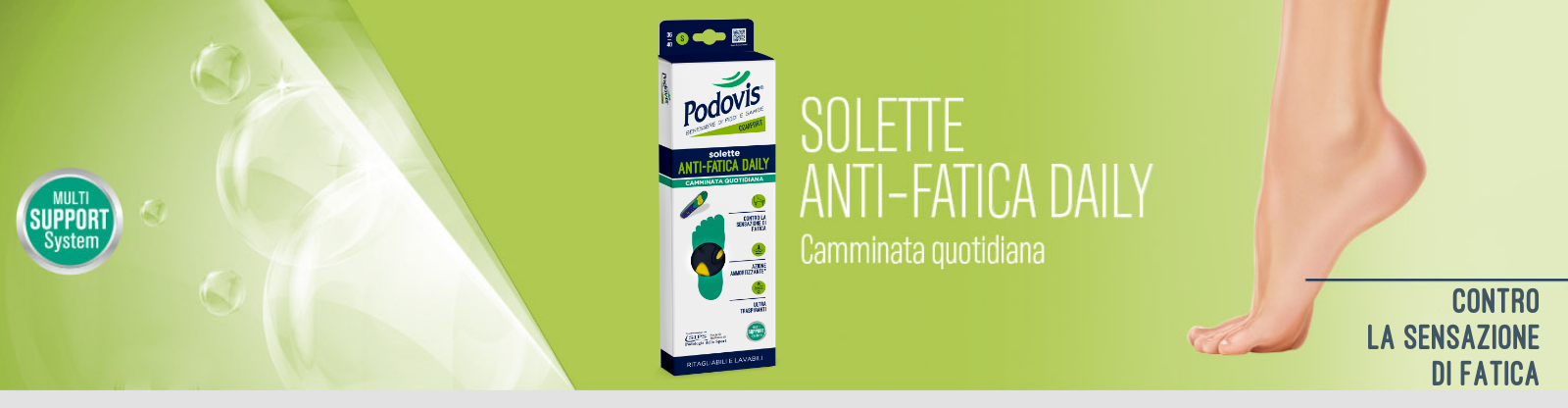 Podovis Solette Anti-Fatica: camminata comoda