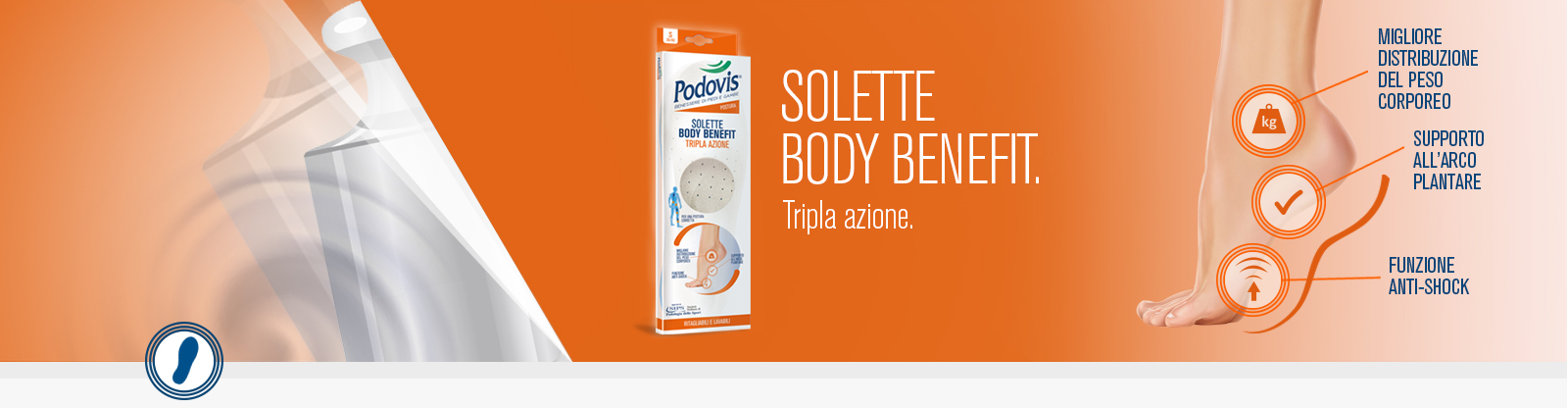 Podovis Solette Body Benefit: tripla azione