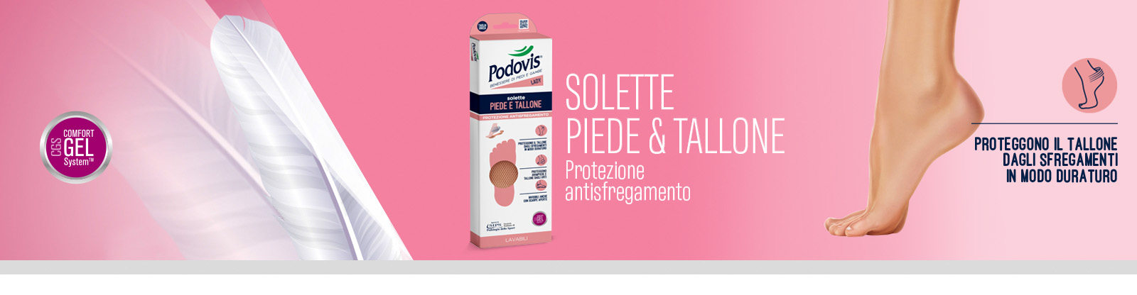 Podovis Solette Piede e Tallone